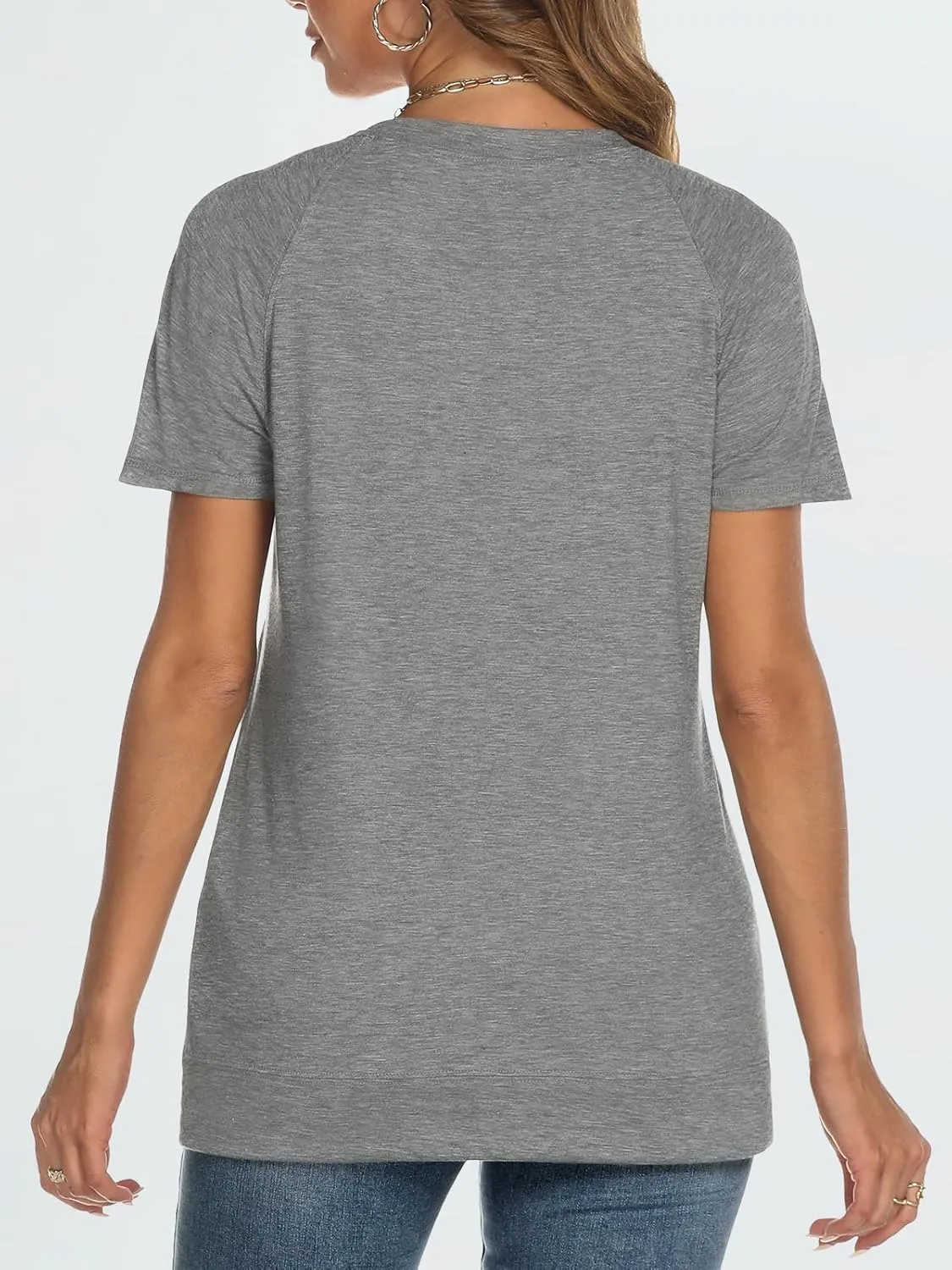 AUTOMET T Shirts Short Sleeve Crewneck Tees for Women Trendy Lightweight Soft Casual Summer Tops Clothes 2025
