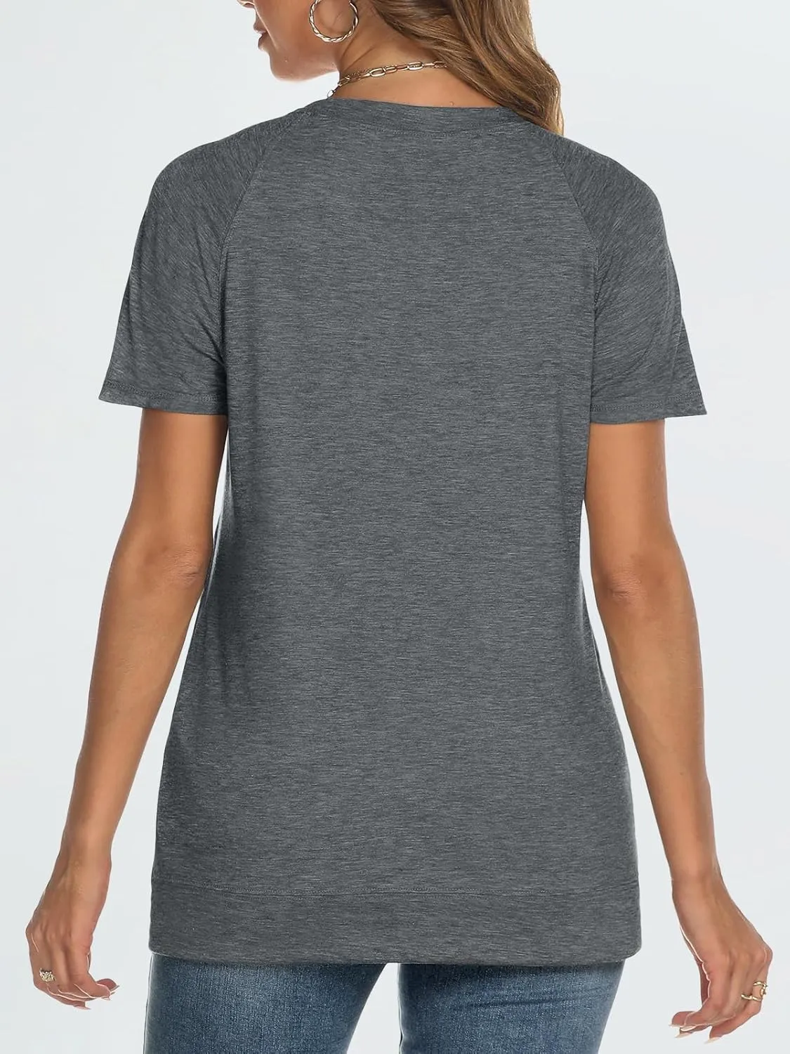 AUTOMET T Shirts Short Sleeve Crewneck Tees for Women Trendy Lightweight Soft Casual Summer Tops Clothes 2025