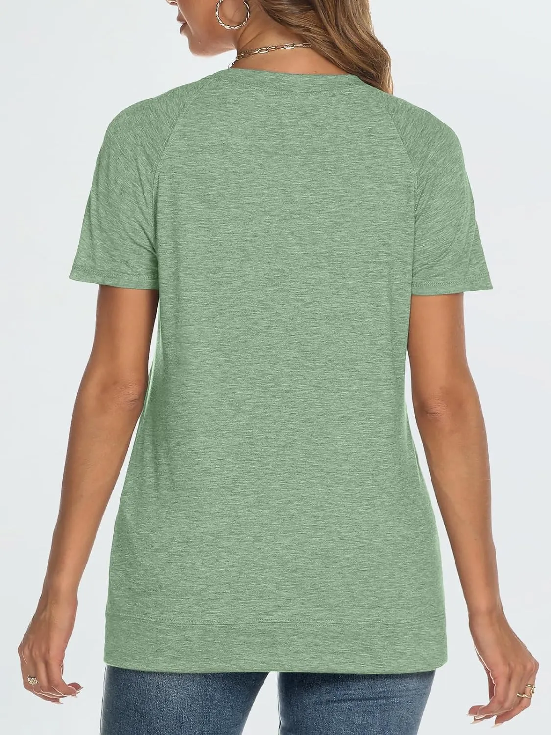 AUTOMET T Shirts Short Sleeve Crewneck Tees for Women Trendy Lightweight Soft Casual Summer Tops Clothes 2025