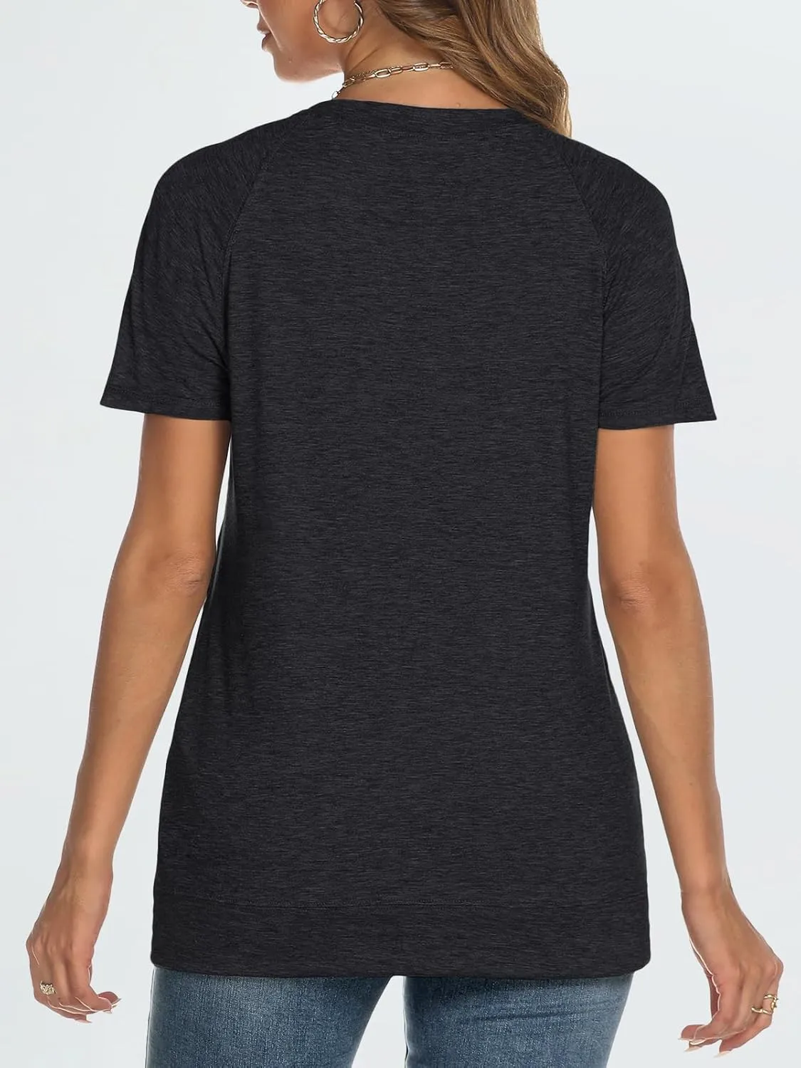 AUTOMET T Shirts Short Sleeve Crewneck Tees for Women Trendy Lightweight Soft Casual Summer Tops Clothes 2025