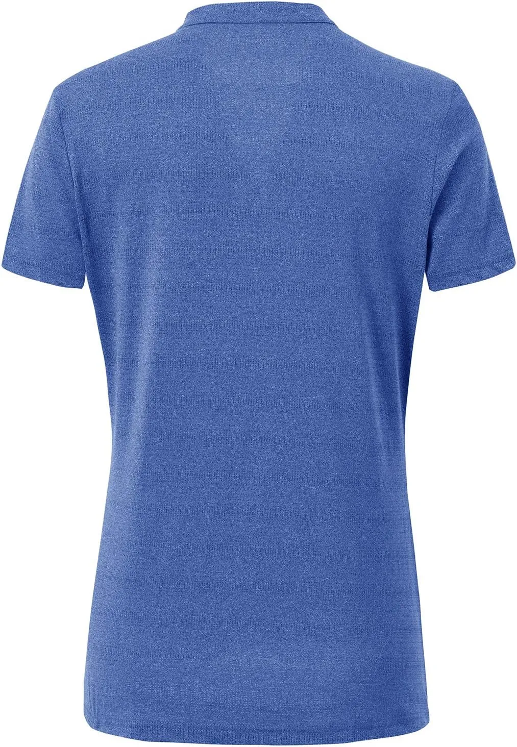 BASUDAM Women's Golf Polo Shirts V-Neck Short Sleeve Collarless Tennis Running T-Shirts Quick Dry