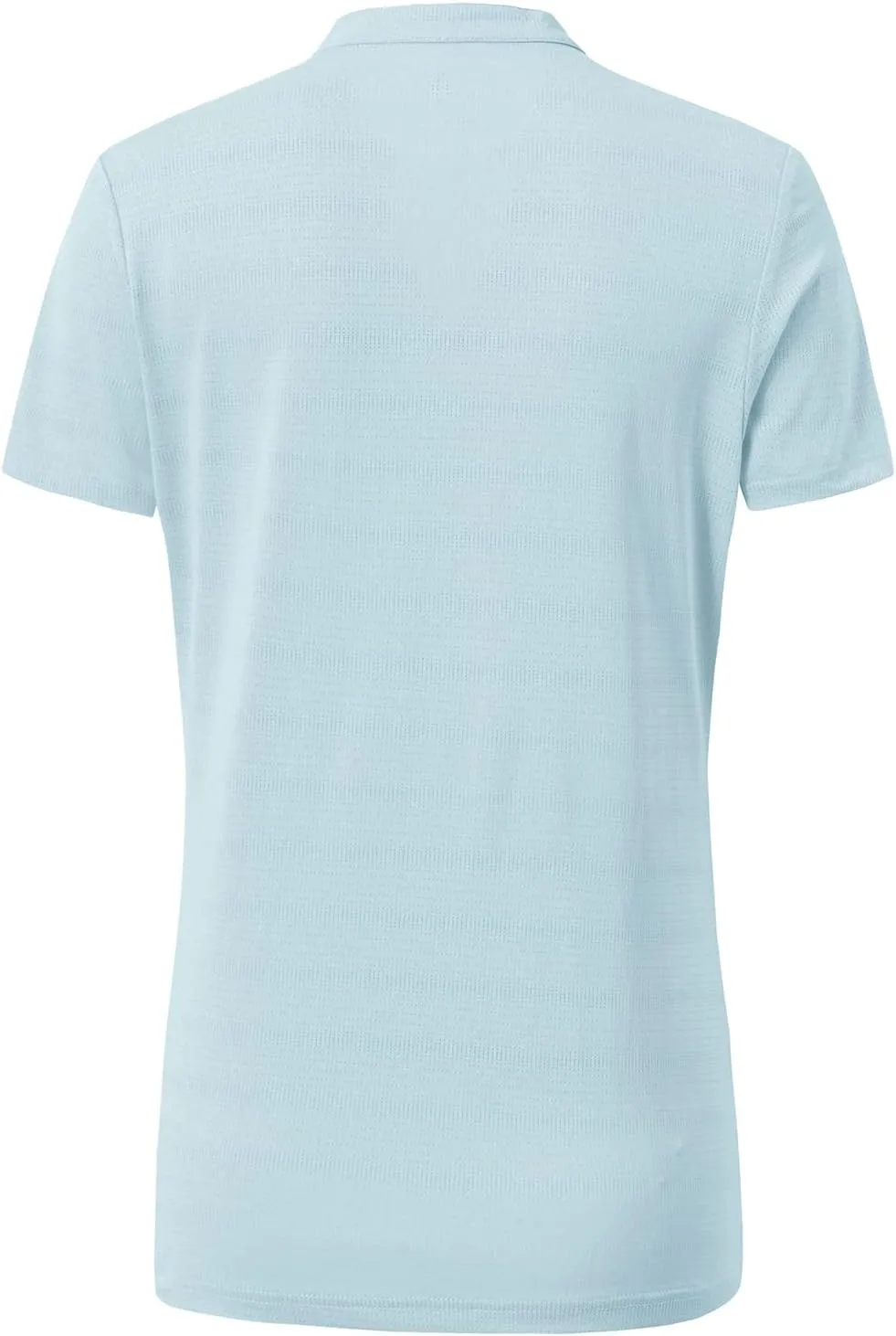 BASUDAM Women's Golf Polo Shirts V-Neck Short Sleeve Collarless Tennis Running T-Shirts Quick Dry