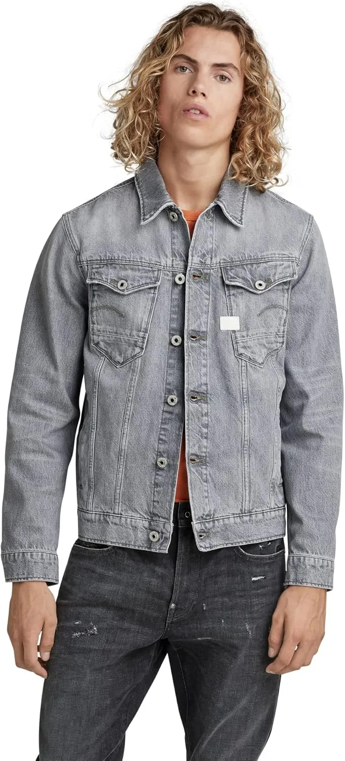 G-Star Raw Men's Arc 3D Trucker Denim Jacket-Closeout