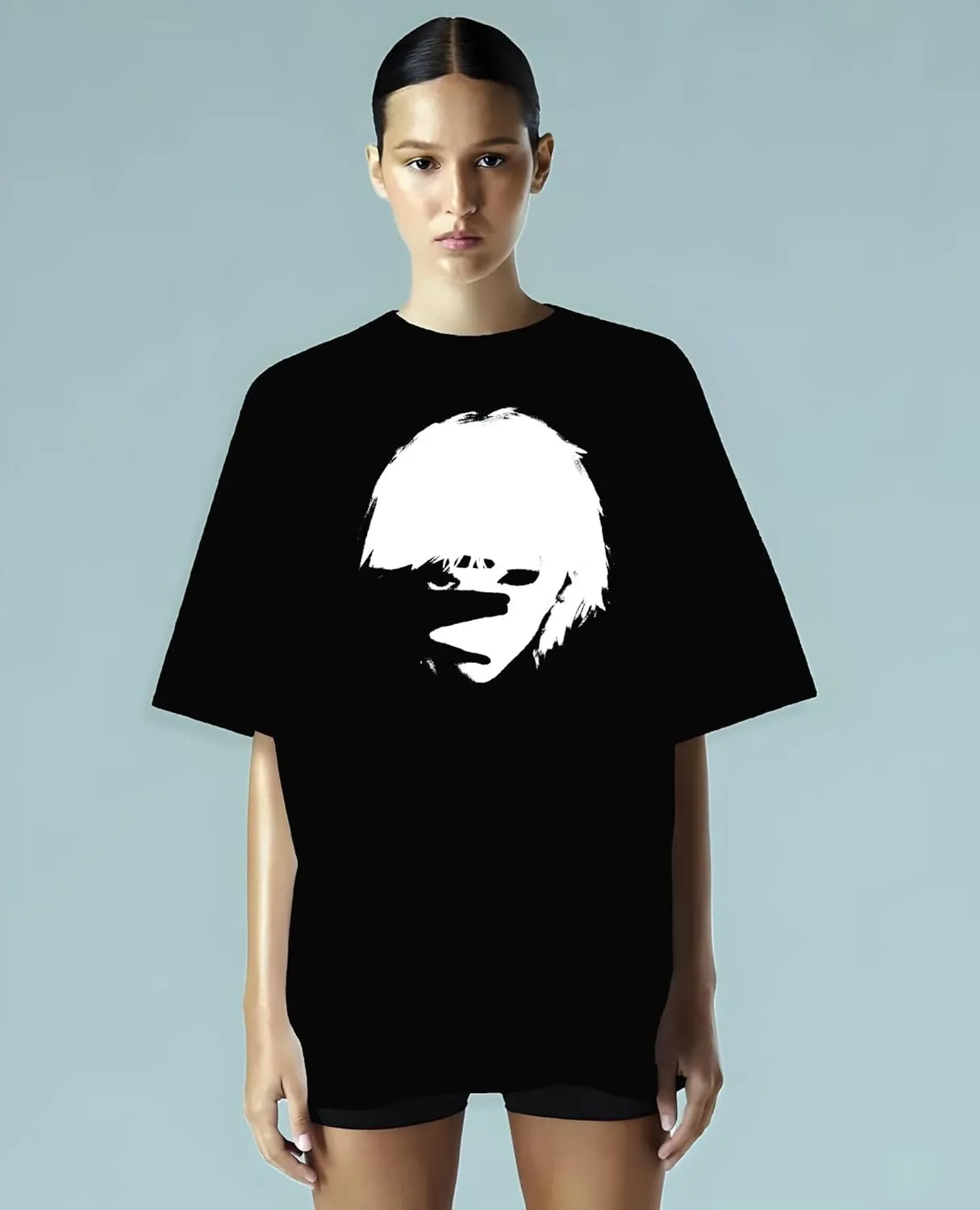 Japanese Spider Lily, Tokyo Ghoul Grunge Anime Flower Tee, Unisex Vintage Y2K Oversized Graphic T-Shirt, Retro Aesthetic