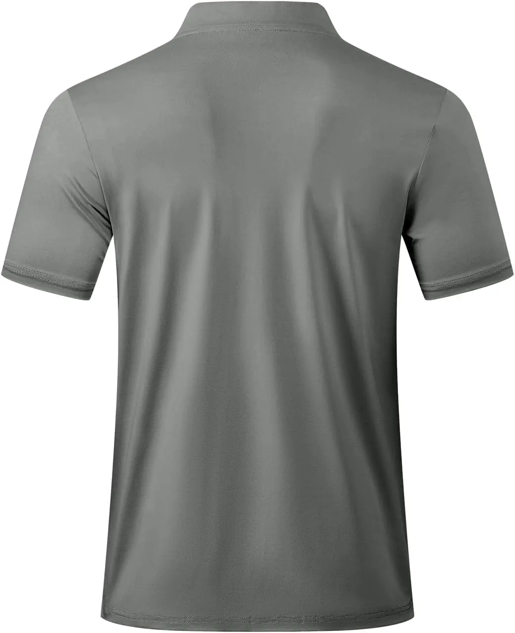 JMIERR Men's Polo Henley Shirt Moisture Wicking Quick Dry Summer Casual Short Sleeve Golf Polo T Shirts