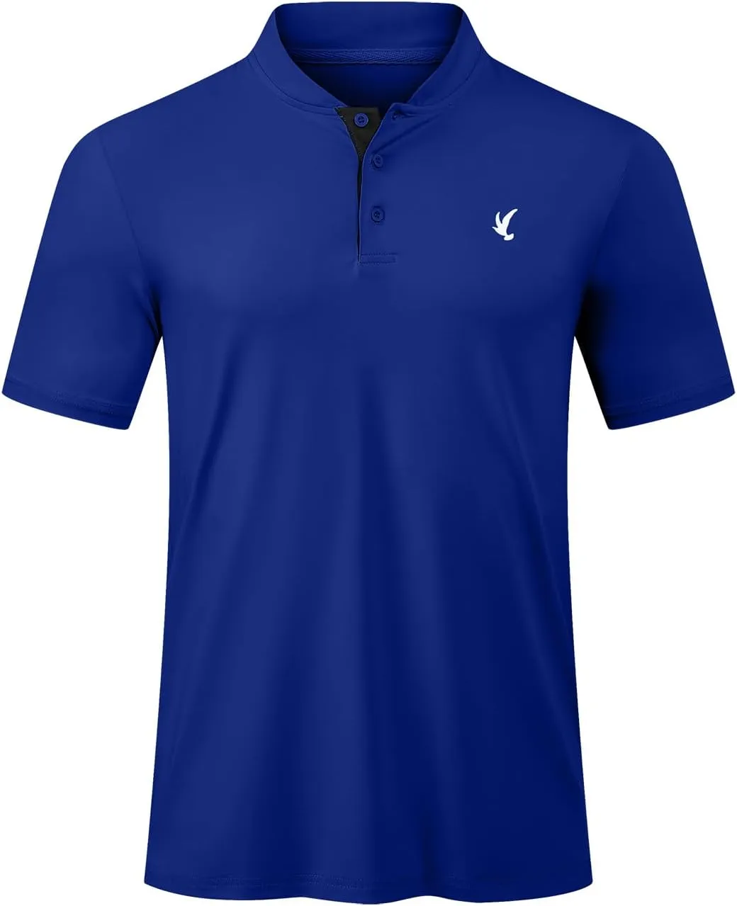 JMIERR Men's Polo Henley Shirt Moisture Wicking Quick Dry Summer Casual Short Sleeve Golf Polo T Shirts
