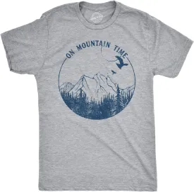 Mens Camping T Shirts Funny Camp Tees for Guys Cool Shirts for Outdoor Camping