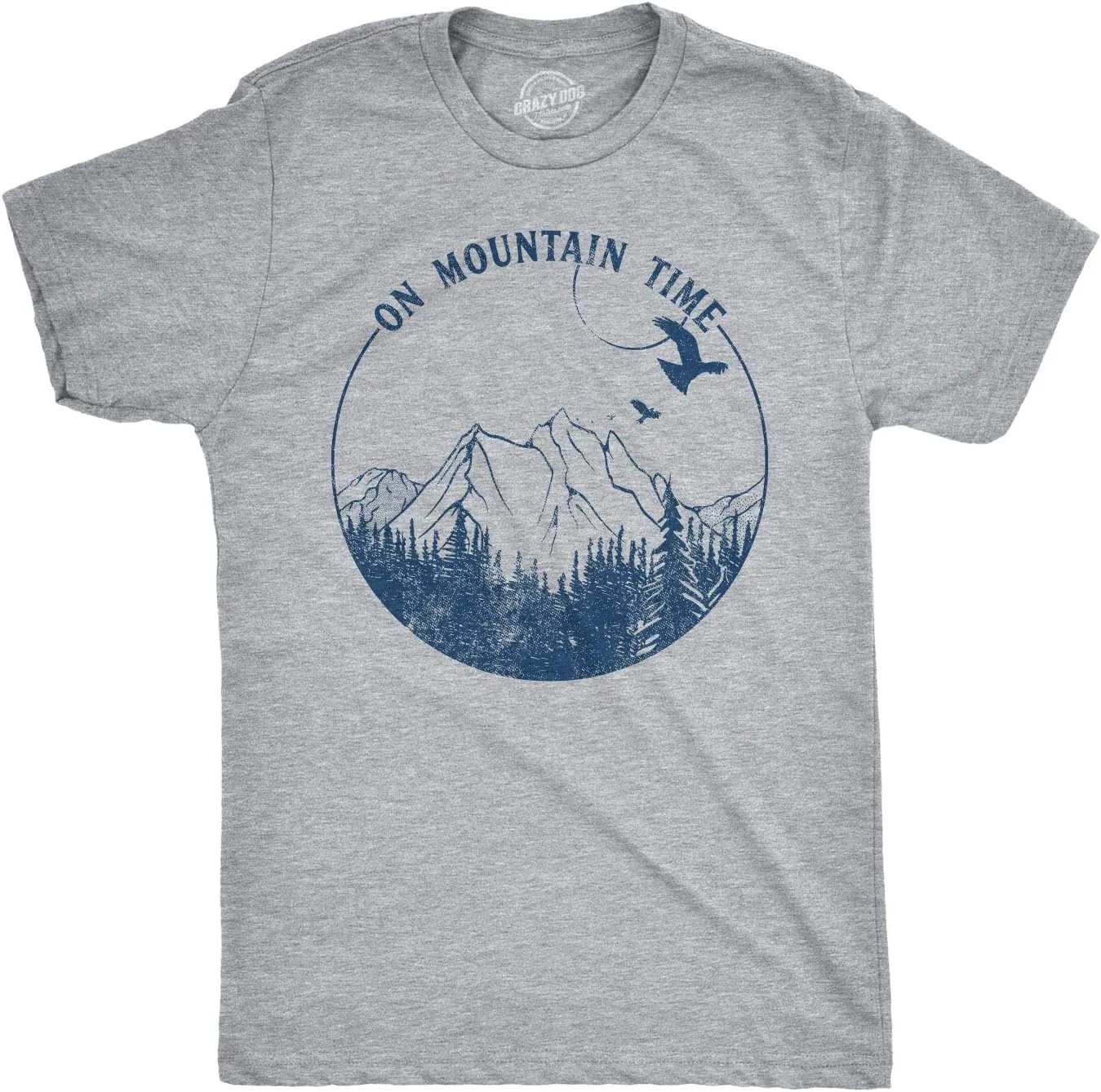 Mens Camping T Shirts Funny Camp Tees for Guys Cool Shirts for Outdoor Camping