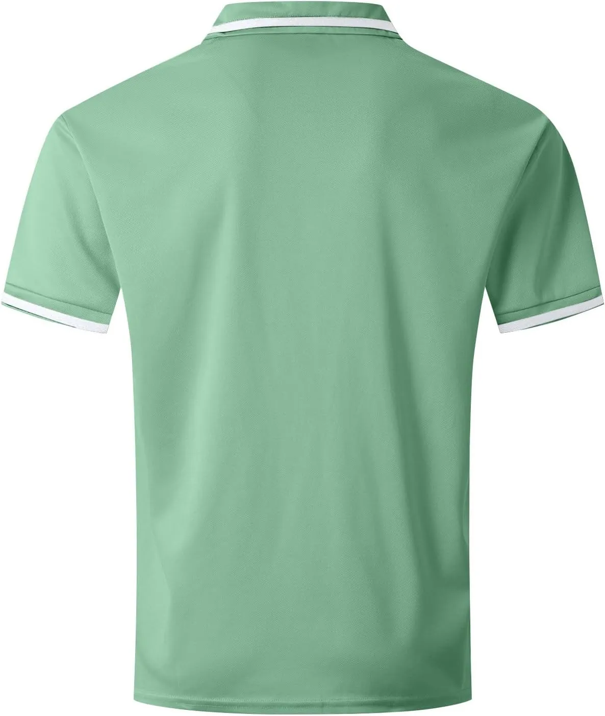 Men's Casual Polo Shirts 2025 Solid/Colo Short Sleeve Fashion Shirt Classic Striped Slim Fit Golf Tennis Tops