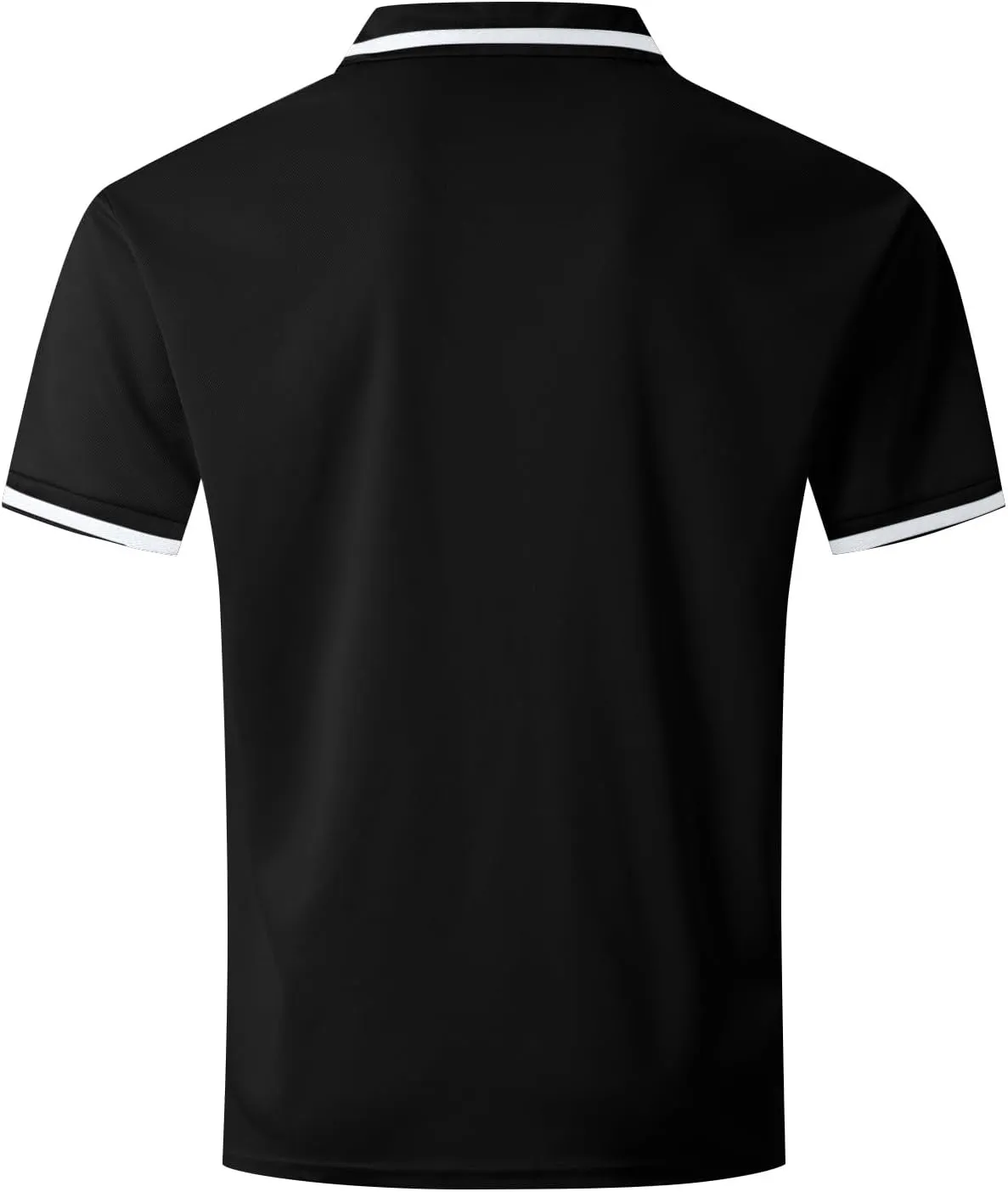 Men's Casual Polo Shirts 2025 Solid/Colo Short Sleeve Fashion Shirt Classic Striped Slim Fit Golf Tennis Tops