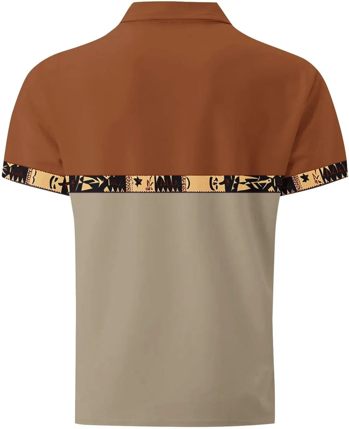 Men's Linen Short Sleeve Tees, Summer Cool Breathable Button Down Shirts Loose Casual Hawaiian Beach Vacation Clothes