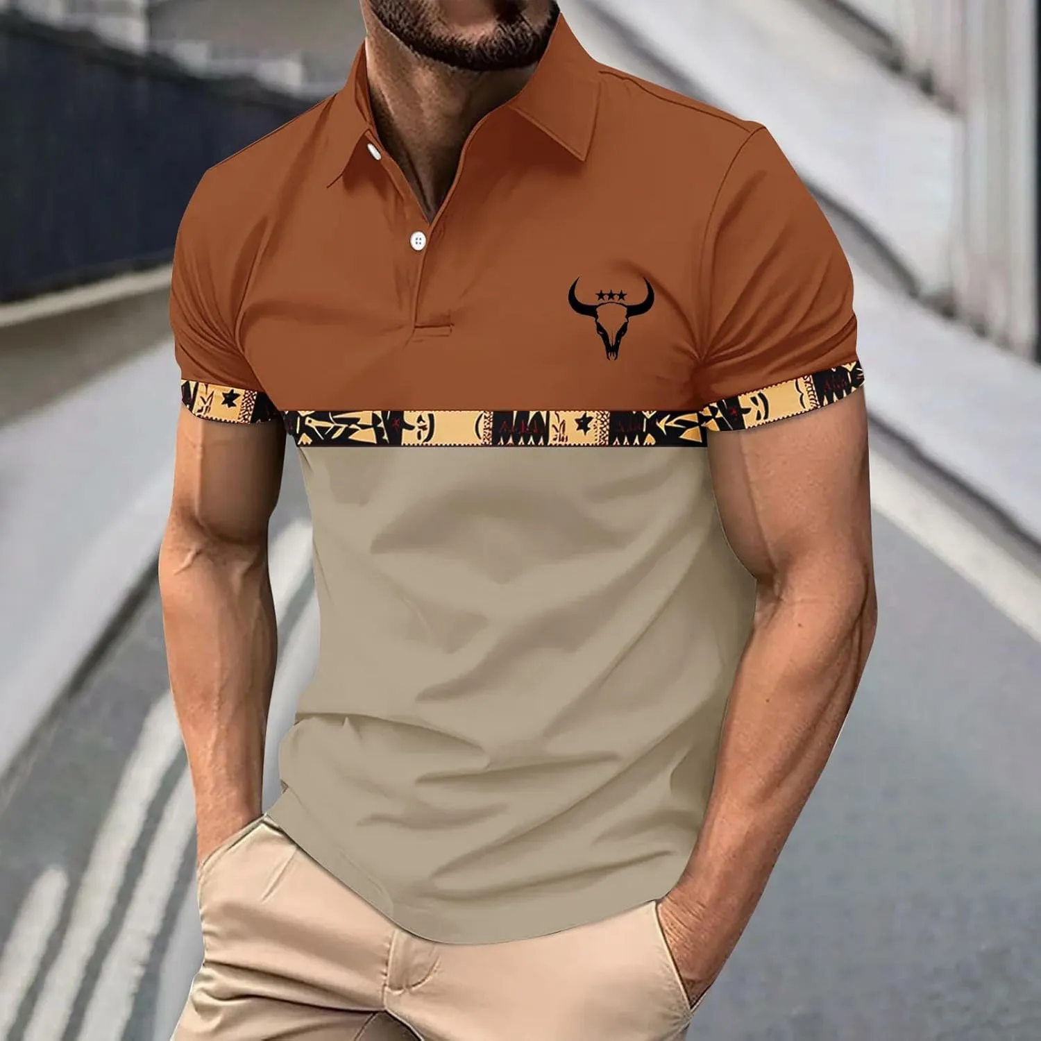 Men's Linen Short Sleeve Tees, Summer Cool Breathable Button Down Shirts Loose Casual Hawaiian Beach Vacation Clothes