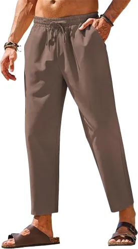 Mens Skinny Fit Stretch Elastic Stripe Track Athletic Fitness Streetwear Gym Workout Jogger Bottoms Trouser Pants