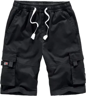 Msmsse Women's Cargo Hiking Shorts Multi-Pockets Bermuda Golf Outdoor Summer Shorts for Women