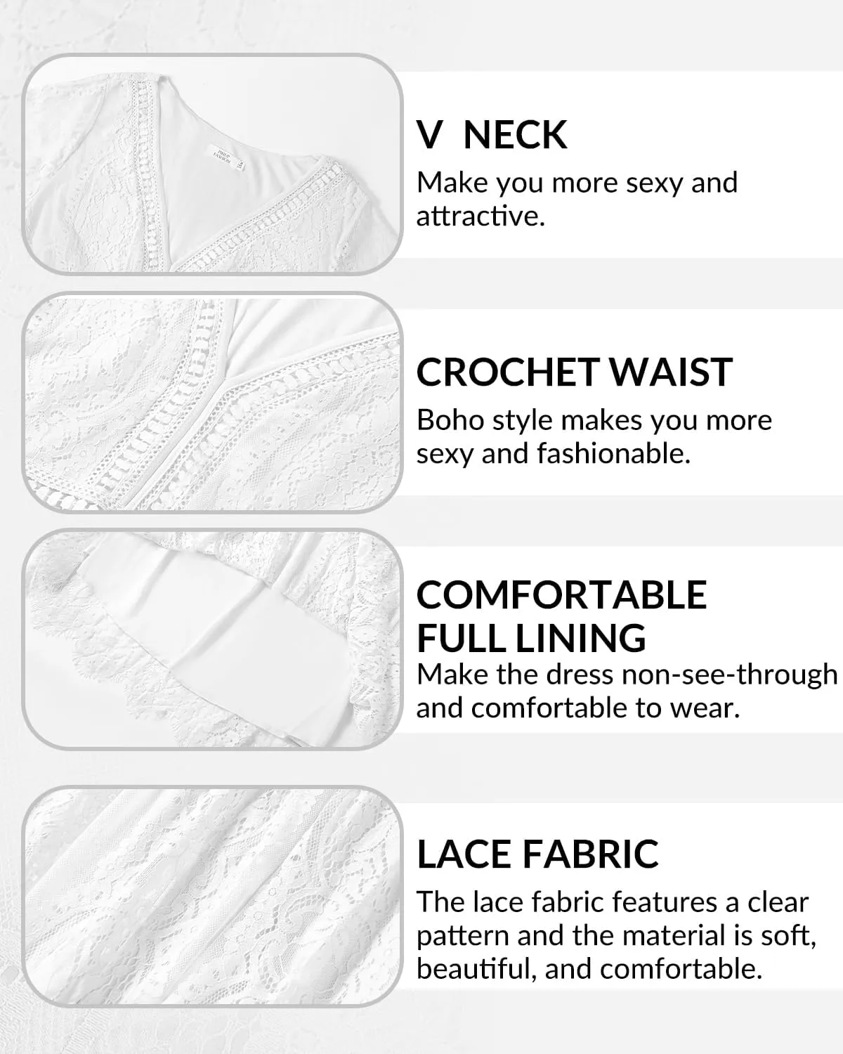 Plus Size Wedding Dress Boho - Maxi Bridal Shower Bohemian Formal Lace Long Dresses