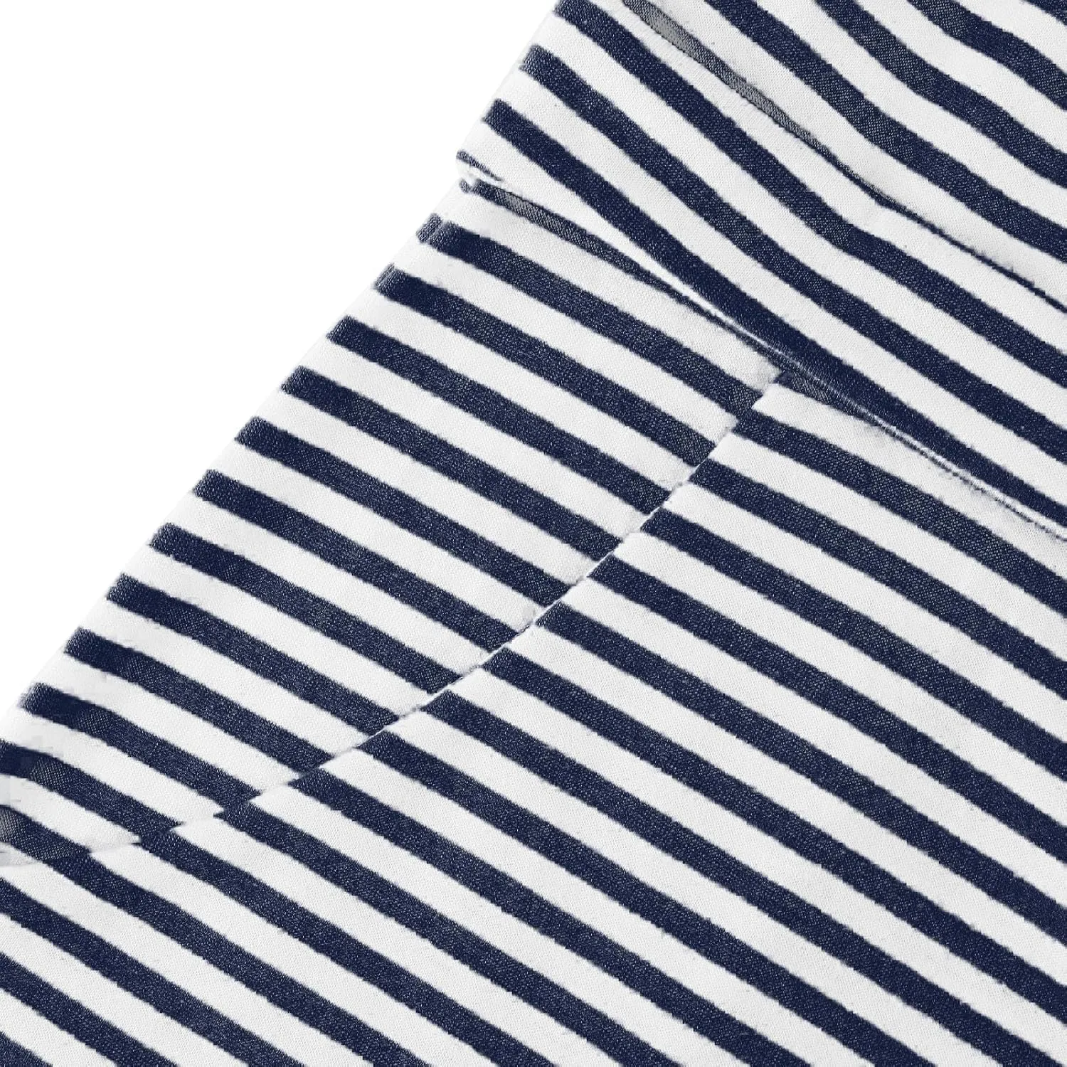 Work Striped Tshirt Dress Women Casual Tie Waist Crew Neck Short Sleeve Midi Office Dress Comfy Wrap T Shirt Dress