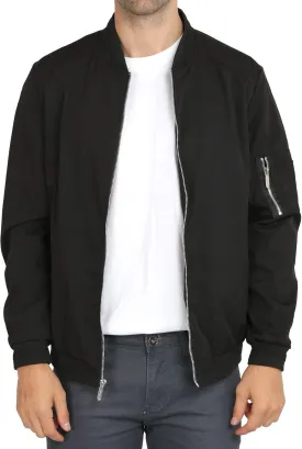 WULFUL Mens Casual Lightweight Jacket Softshell Flight Bomber Jacket Varsity Windbreaker WULFUL Mens Casual Lightweight Jacket Softshell Flight Bomber Jacket Varsity Windbreaker