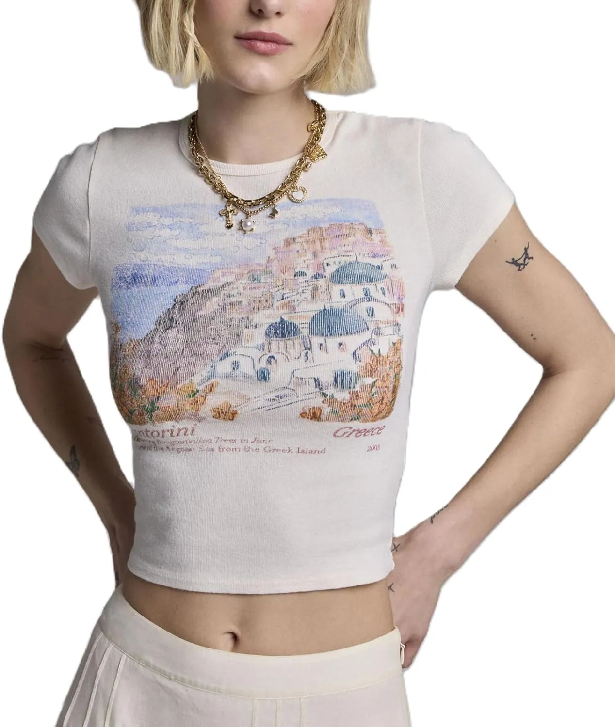 Y2K Retro Graphic Baby Tees Women Short Sleeve Slim Fit T Shirt 90s Summer Trendy Vintage Aesthetic Cropped Top